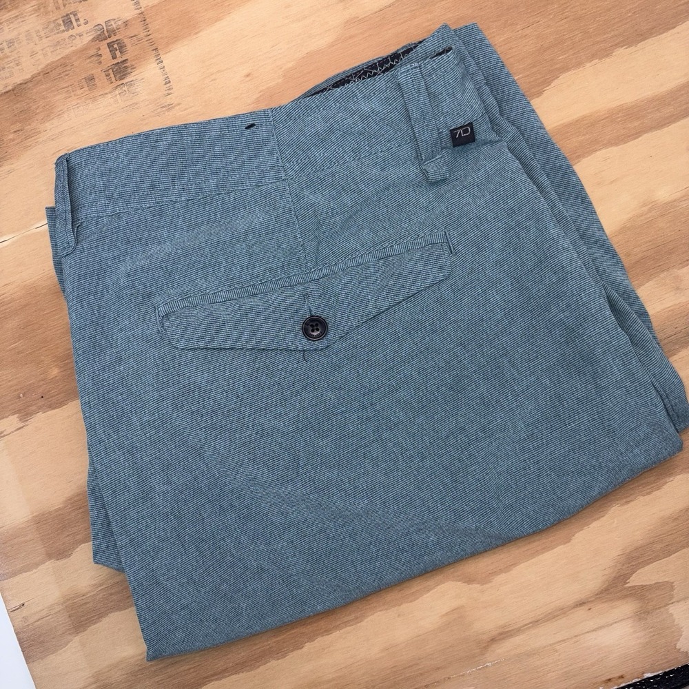 7 Diamonds‎ Shorts Mens 40 Intertidal  Performance Golf Casual Stretch Green